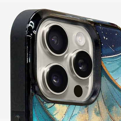 iPhone 16 Pro Max Case — Mermaid Scale Art Pattern, Customized Protective Case