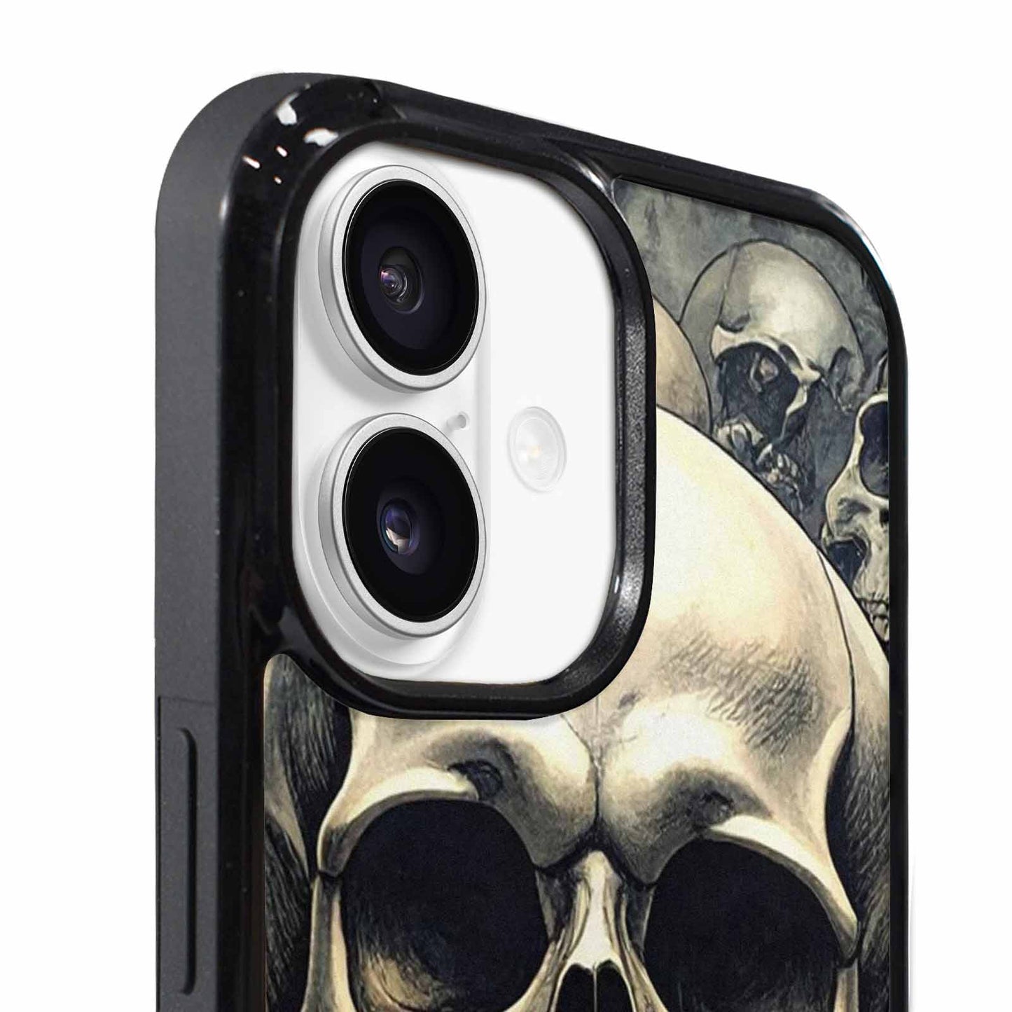 iPhone 17 Case — Skull Dark Art Gothic Print Gothic, Custom Print Case Cover