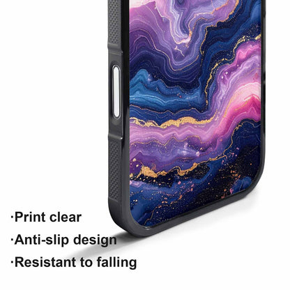 iPhone 17 Air Case — Marble Galaxy Space, Custom Printed Phone Case