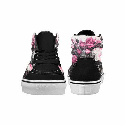 MEN'S Skull Roses High Top Canvas Aesthetic Shoes