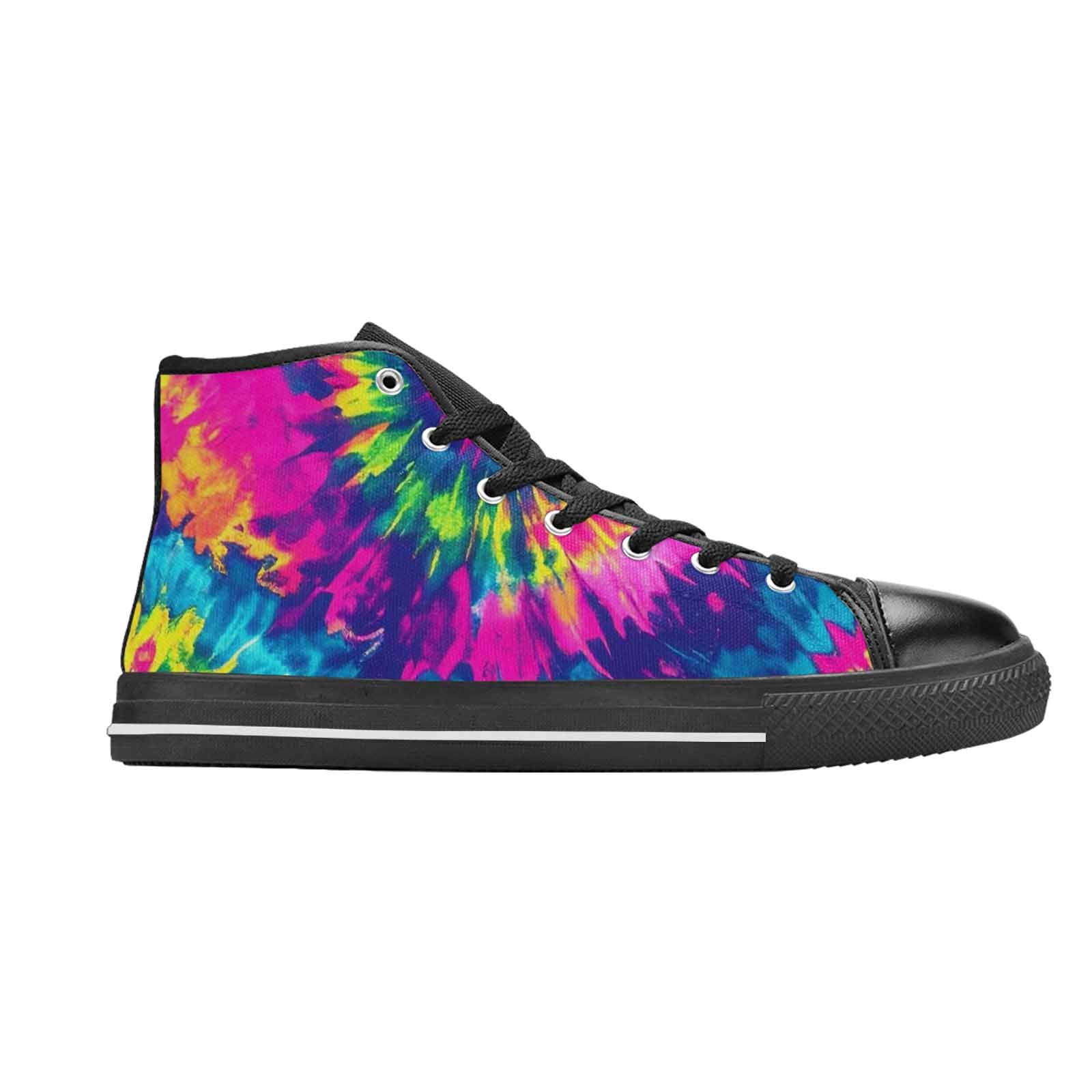MEN'S Tie Dye - High Top Canvas Vivid Shoes