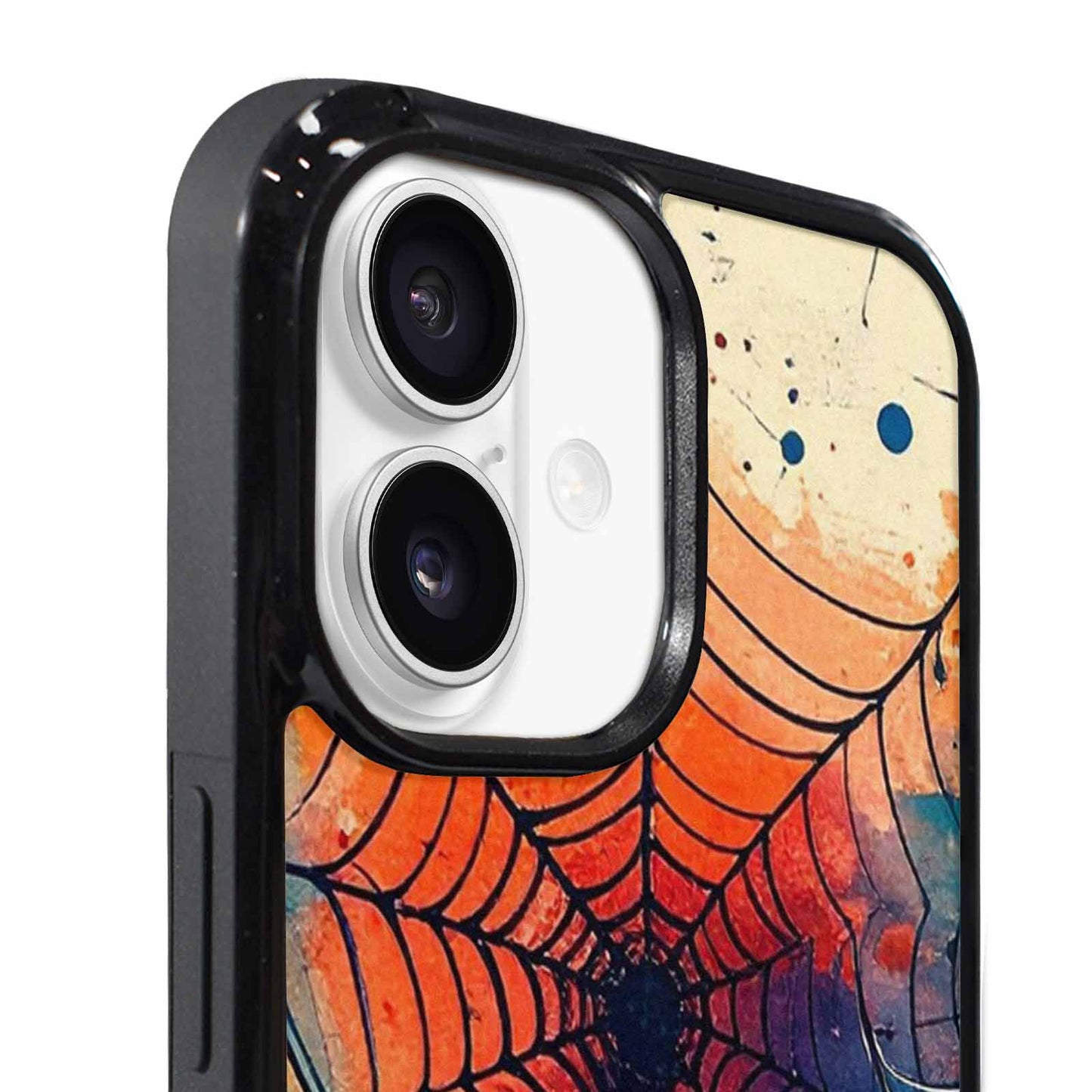 iPhone 17 Case — Foil Fantasy Spider Original Art, Original Design Phone Case