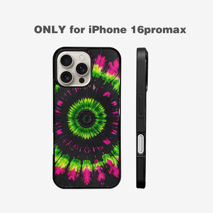 iPhone 16 Pro Max Case — Acid Wash Tie Dye Pattern High, Original Design Phone Case