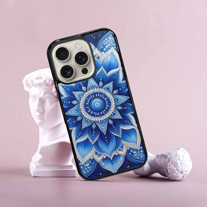 iPhone 16 Pro Case — Boho Mandala Custom Personalized Phone Cover, Custom Made Phone Cover