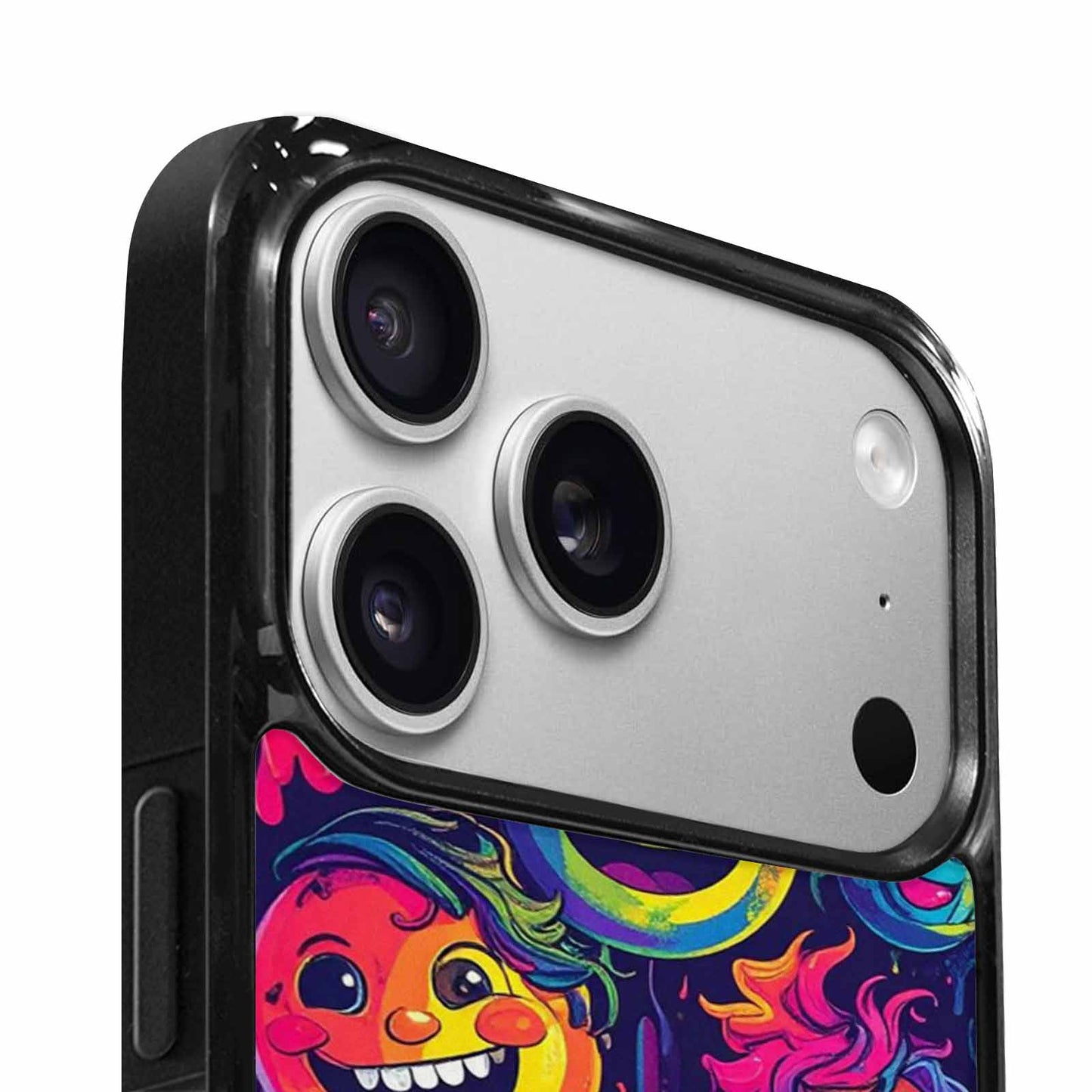 iPhone 17 Pro Case — Small Funny Looking Cartoon People Cartoon, Custom Print Case Cover