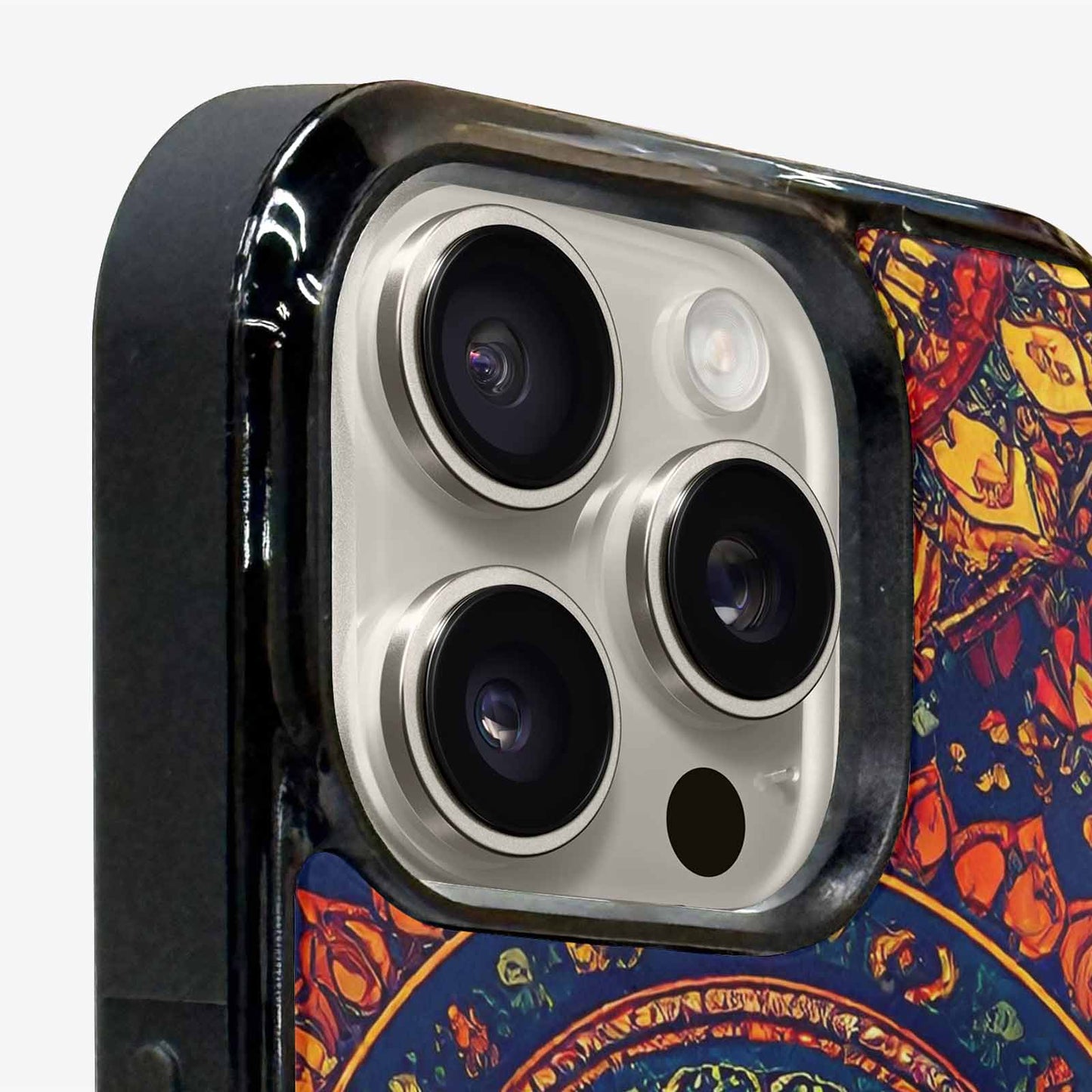 iPhone 16 Pro Case — Mandala Lions, Custom Made Phone Cover