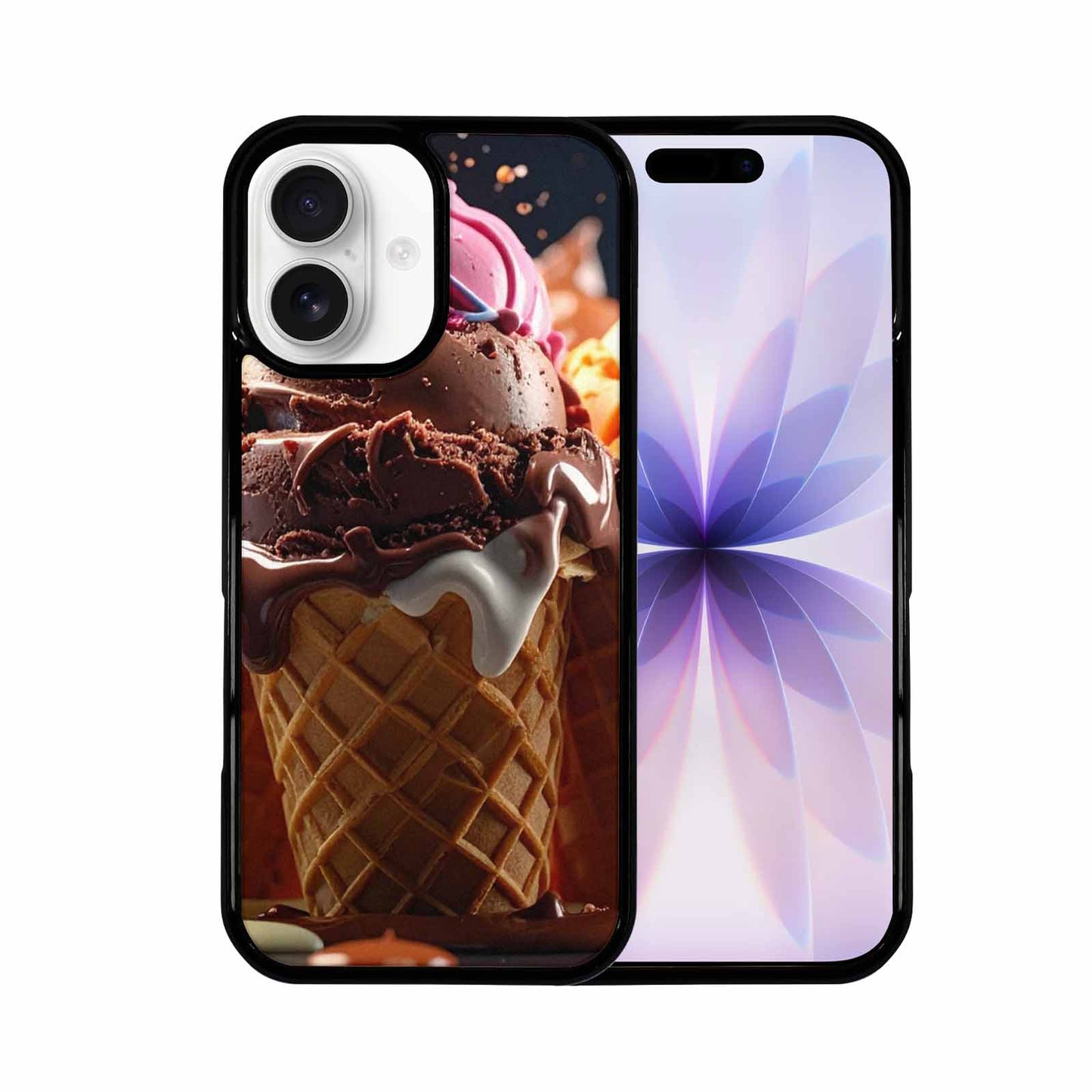 iPhone 17 Case — Extreme Close Up Shot Original Art, Custom Print Case Cover