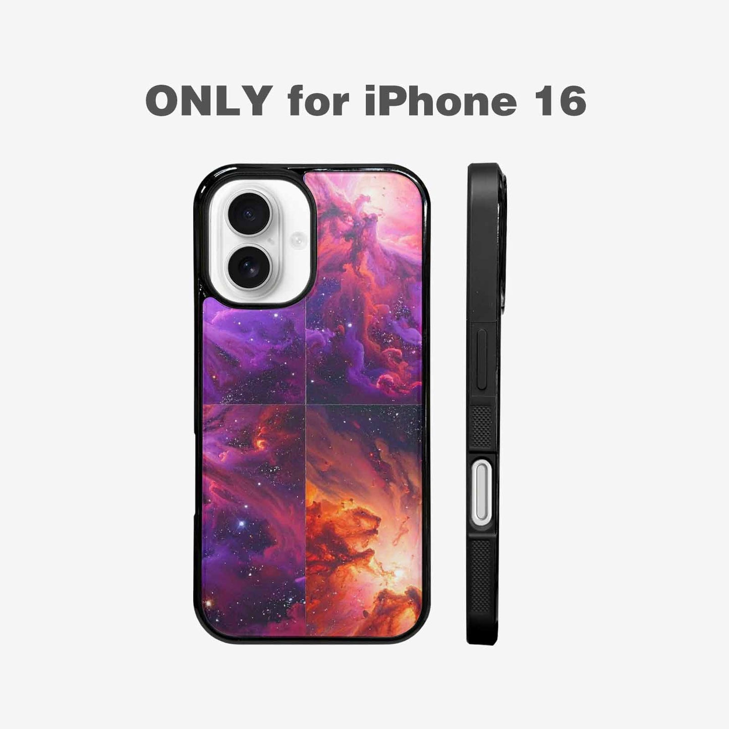 iPhone 16 Case — Galaxy Nebula Galaxy Nebula Burs, Customized Protective Case