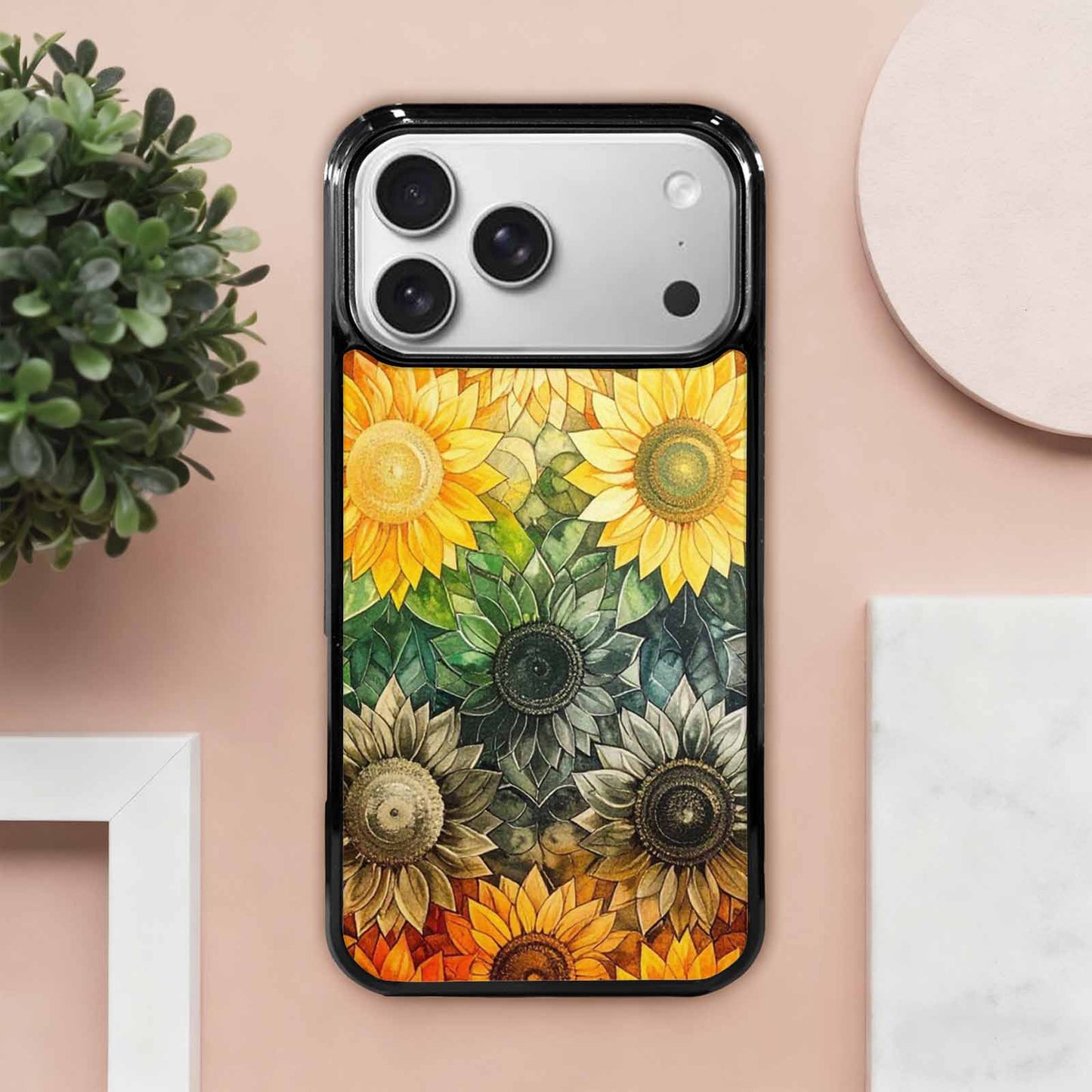 iPhone 17 Pro Max Case — Blend Melt Them Together Floral, Original Design Phone Case