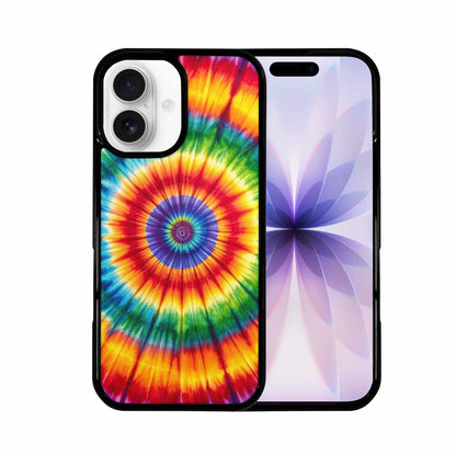iPhone 17 Case — Rainbow Spiral Tie Dye Alt Tie, Custom Phone Case