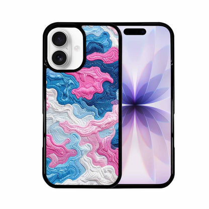 iPhone 17 Case — Vivid Camo Transgender Camo, Personalized Phone Case