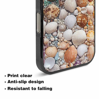 iPhone 16 Pro Max Case — Seashell Collage Seashell Collage Pattern Hundreds, Original Design Phone Case