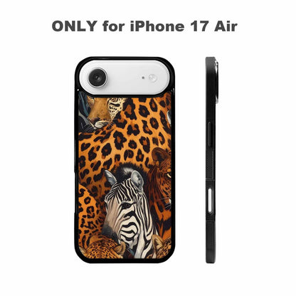 iPhone 17 Air Case — Small Animal Print Pattern Randomly Animal, Personalized Phone Case