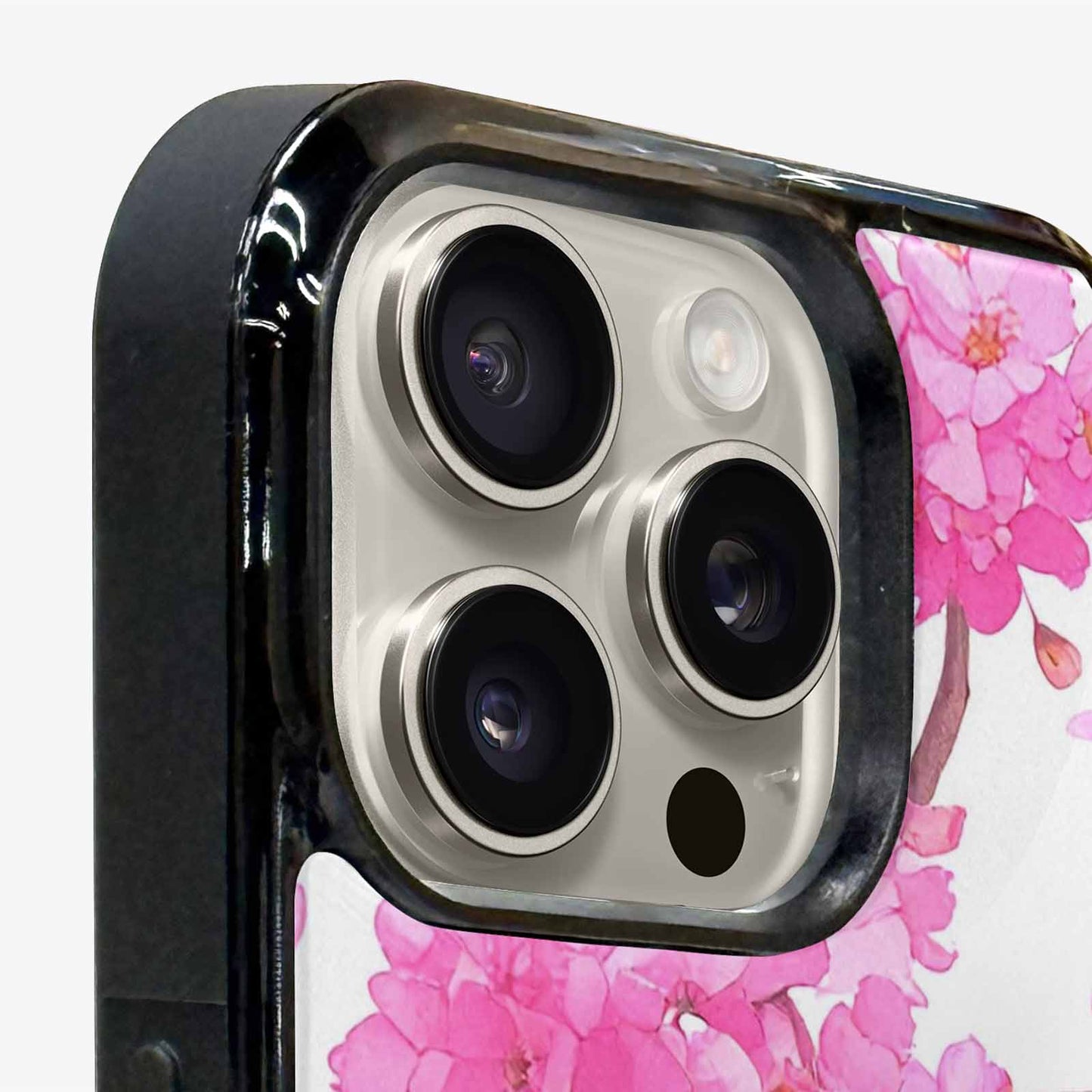 iPhone 16 Pro Max Case — Cherry Blossom Branch Cherry Blo, Custom Phone Case