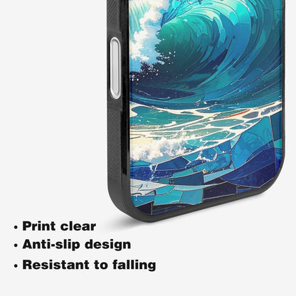 iPhone 16 Case — Wave Crest Splash Wave Crest Splash, Personalized Phone Case