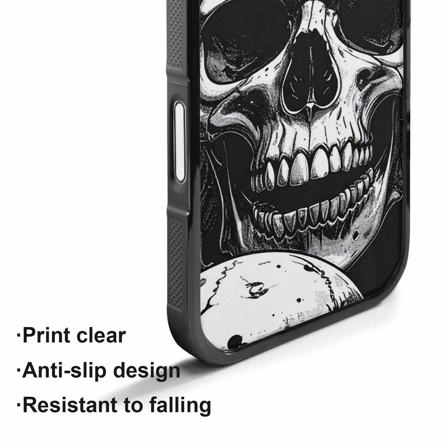 iPhone 17 Case — Skull Dark Art Gothic Print Gothic, Custom Designed Case Cover