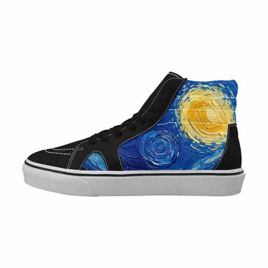 MEN'S Starry Night Galaxy High Top Canvas Aesthetic Sneakers