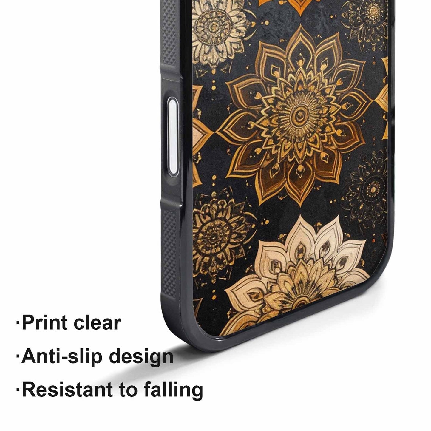 iPhone 17 Air Case — Small Mandala Pattern Randomly Varying Floral, Custom Phone Case
