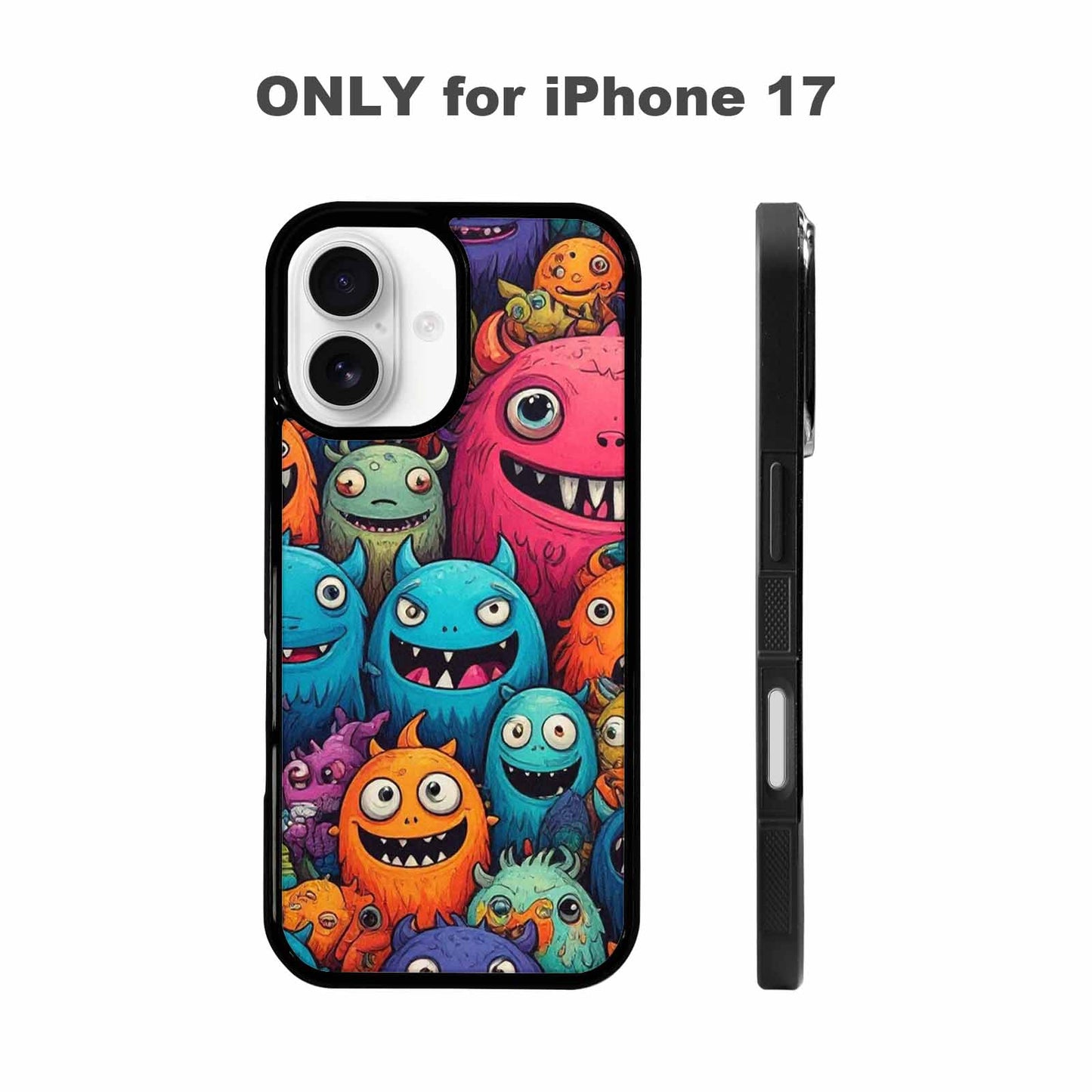 iPhone 17 Case — Monsters (general) Cartoon Monst Rp7 Cartoon, Custom Print Case Cover
