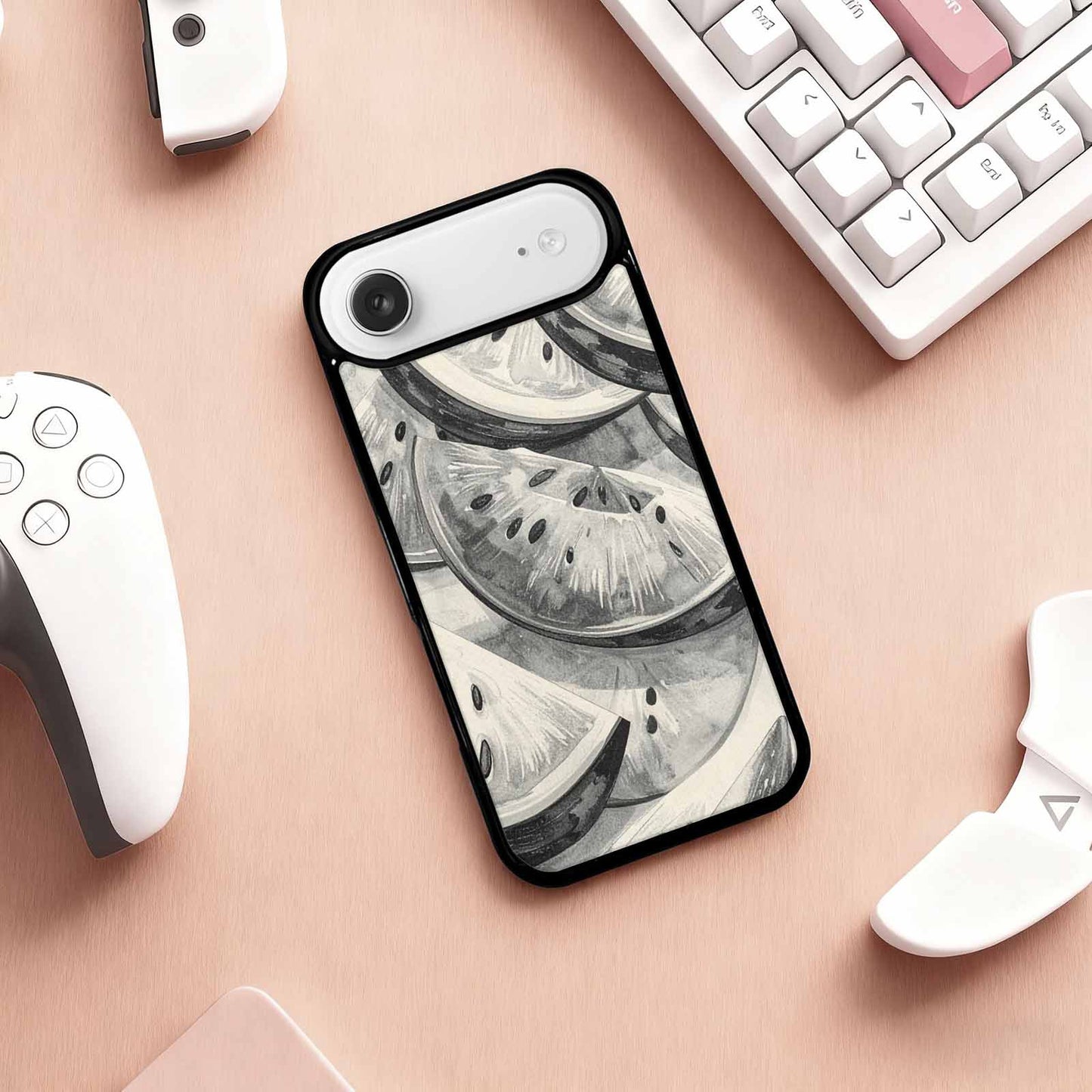 iPhone 17 Air Case — Vintage Southwestern Geometric Watermelon Retro Vintage, Custom Art Phone Cover