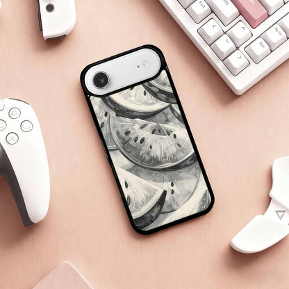 iPhone 17 Air Case — Vintage Southwestern Geometric Watermelon Retro Vintage, Custom Art Phone Cover