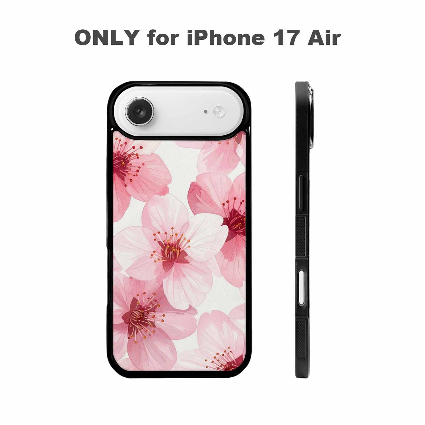 iPhone 17 Air Case — Japanese Cherry Blossom Pattern Sakura Floral, Custom Phone Case