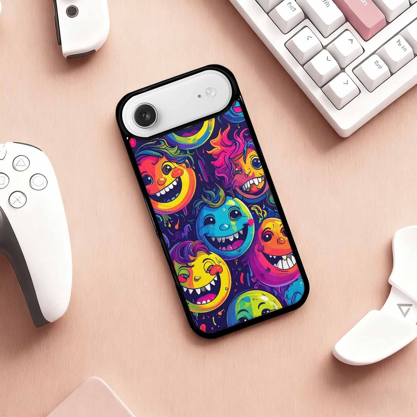 iPhone 17 Air Case — Small Funny Looking Cartoon People Cartoon, Custom Print Case Cover