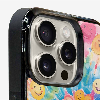 iPhone 16 Pro Case — Smiley Facessmiley Faces Tie D, Unique Phone Case Design