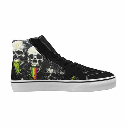MEN'S Rainbow From Skull S High Top Canvas Dreamcore Shoes