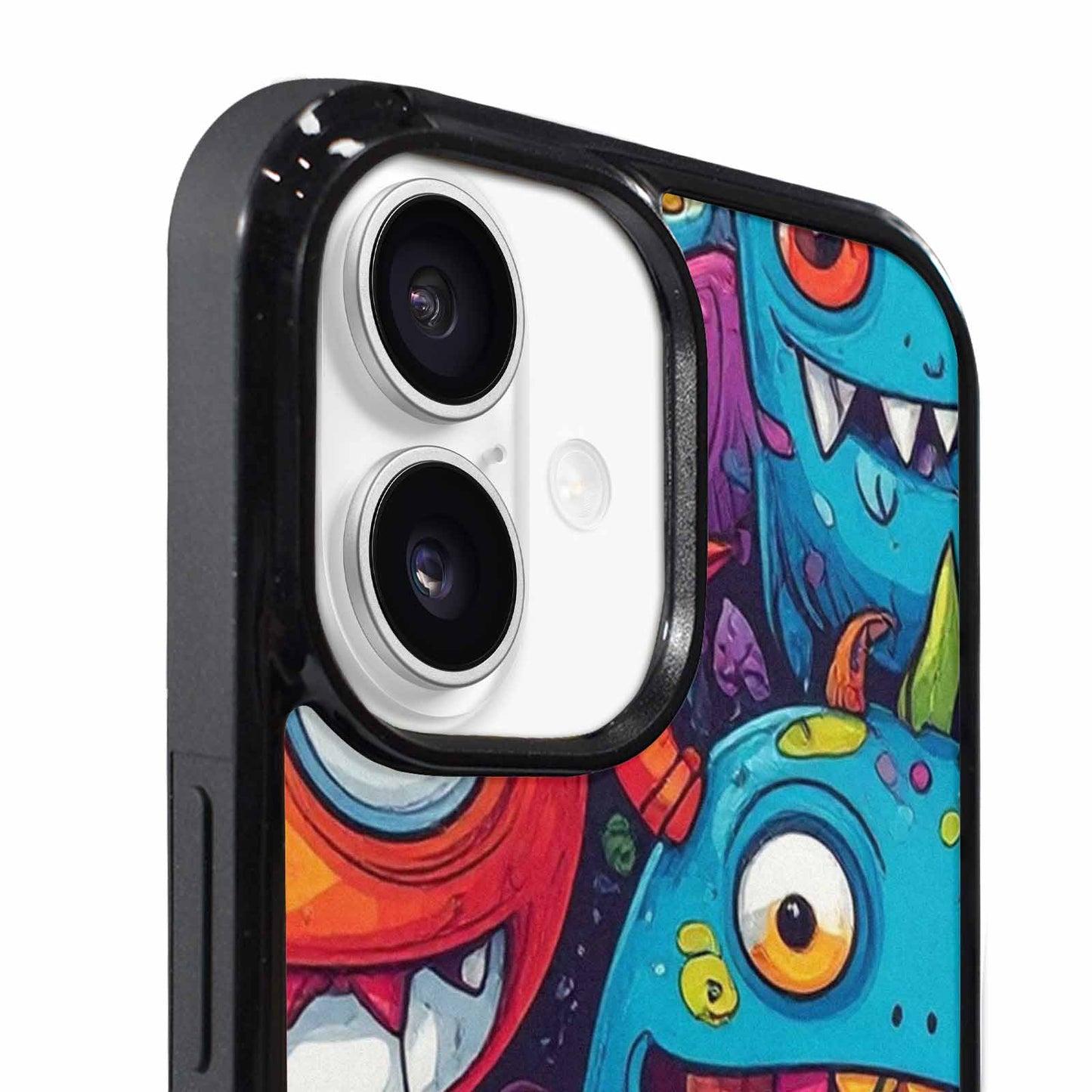 iPhone 17 Case — Small Cartoon Monster Character Cartoon Cute, Unique Phone Case Design