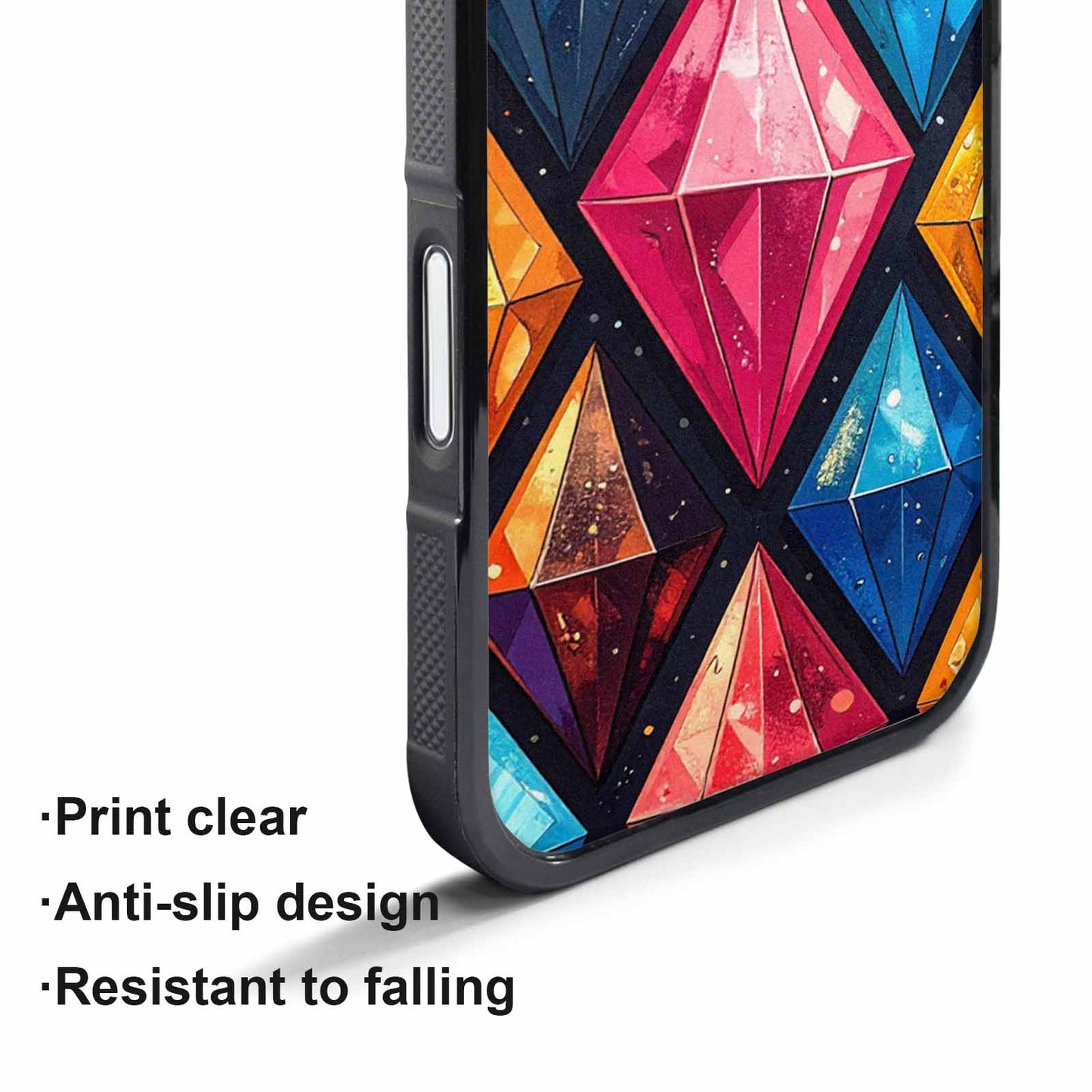 iPhone 17 Air Case — Vintage Summer Diamond Retro Vintage, Custom Art Phone Cover