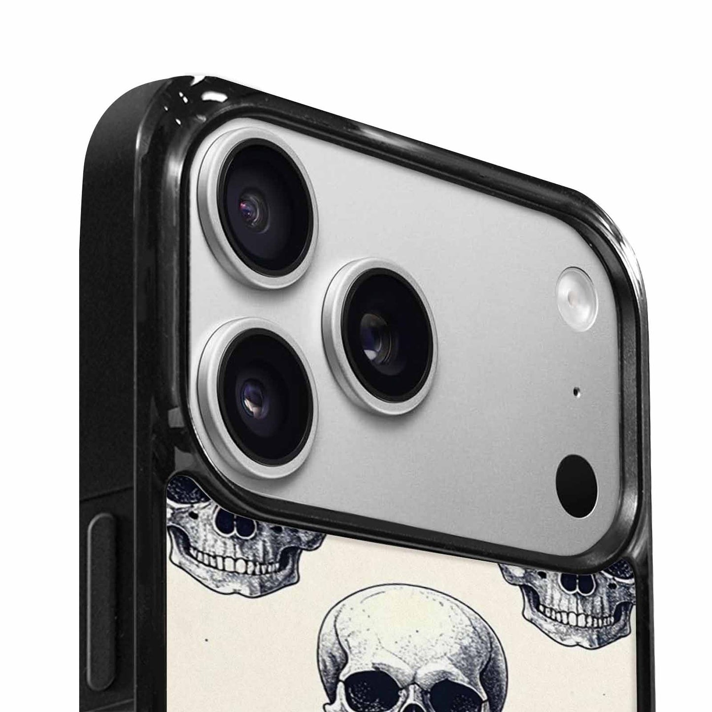 iPhone 17 Pro Case — Skull Dark Art Gothic Print Gothic, Unique Phone Case Design