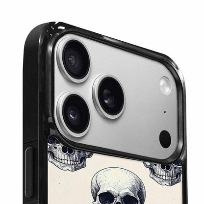 iPhone 17 Pro Case — Skull Dark Art Gothic Print Gothic, Unique Phone Case Design