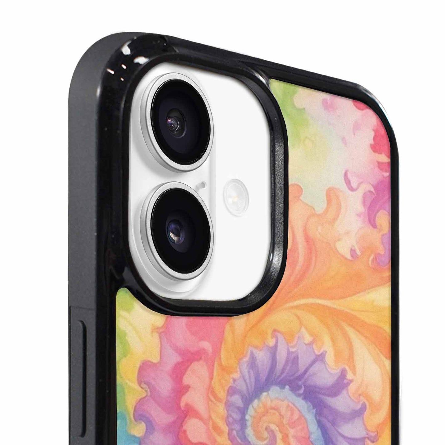 iPhone 17 Case — Tie Dye Swirls Tie Dye Tie, Custom Printed Phone Case