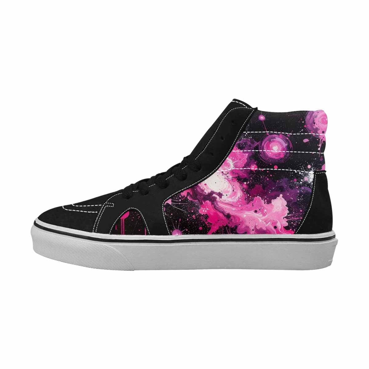 MEN'S Galaxy Nebula High Top Canvas Melting Art Sneakers