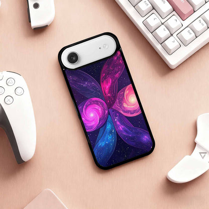 iPhone 17 Air Case — Rose Galaxy Art Seamless Pattern Galaxy, Original Design Phone Case