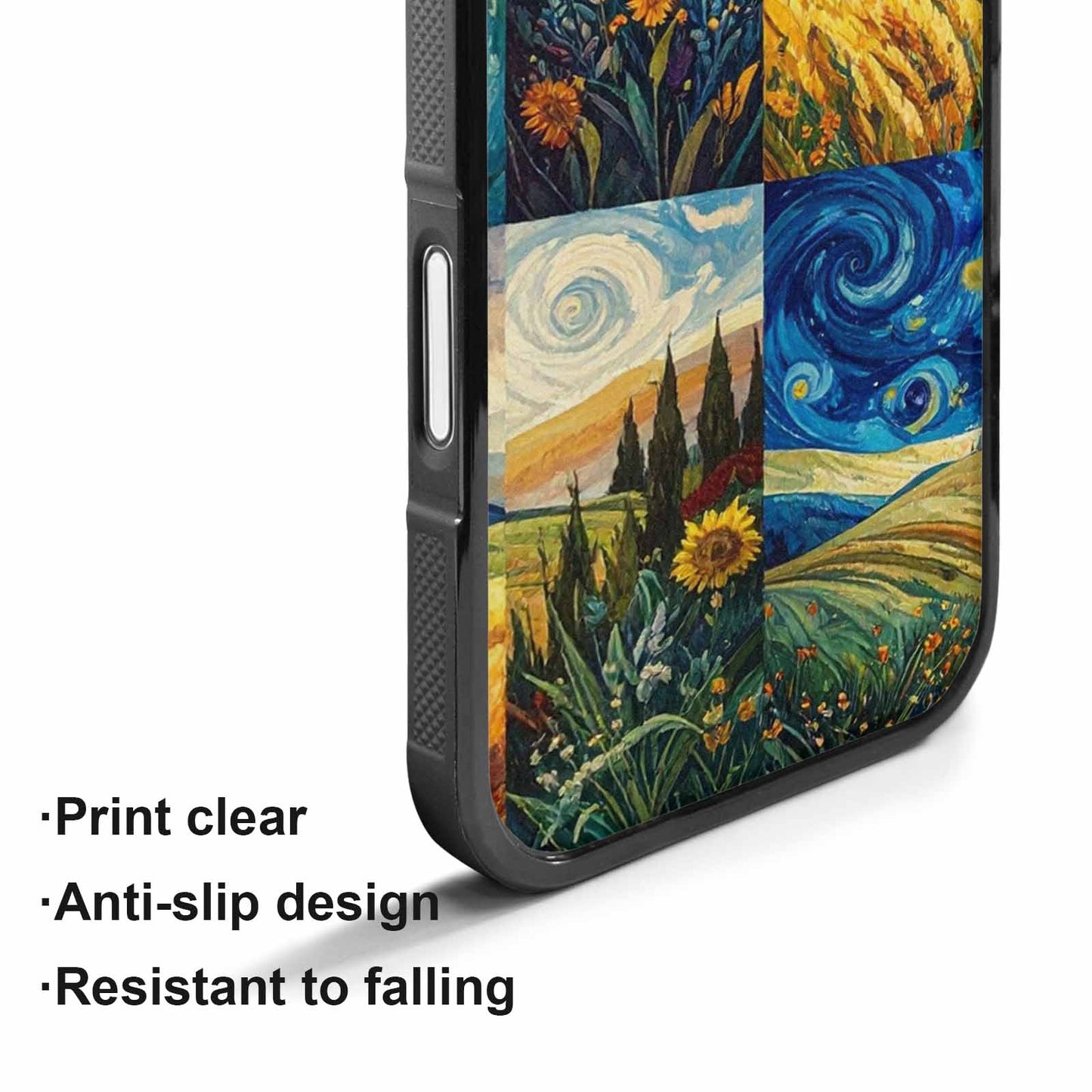 iPhone 17 Case — Small Van Gogh Style Galaxy Space, Custom Designed Case Cover