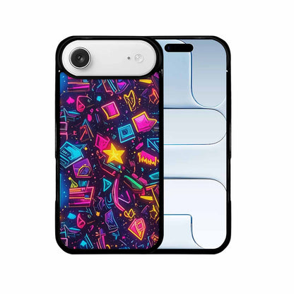 iPhone 17 Air Case — Retro Motif Retro Motifs Pattern Retro, Custom Art Phone Cover