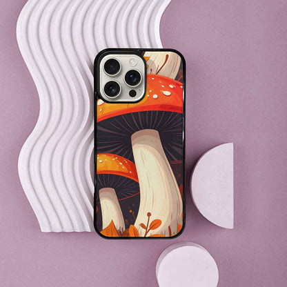 iPhone 16 Pro Max Case — Bold Autumn Mushroom Bold Autumn Mushroom, Custom Made Phone Cover