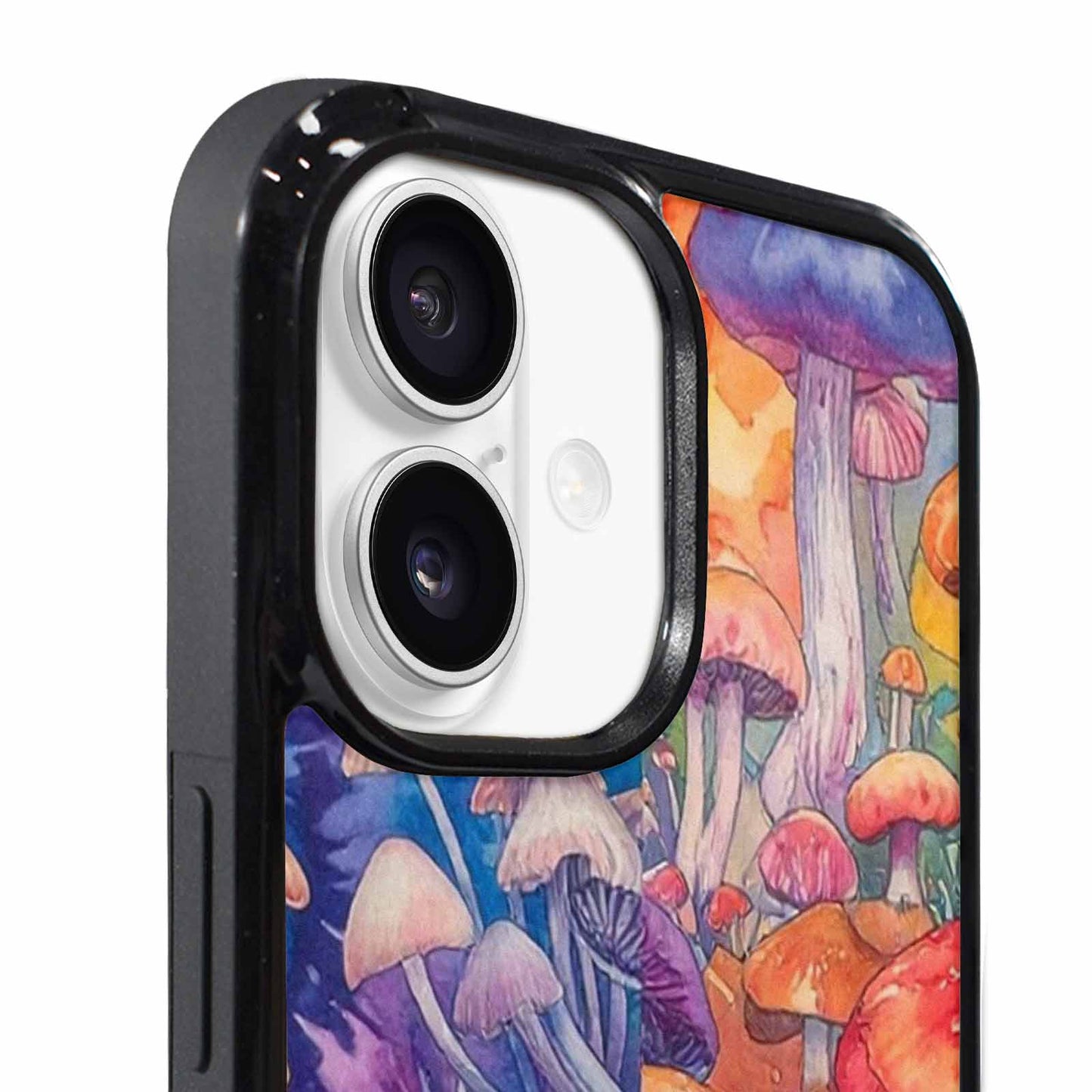 iPhone 17 Case — Mushrooms Tie Dyemushrooms Pat Tie Dye, Custom Phone Case