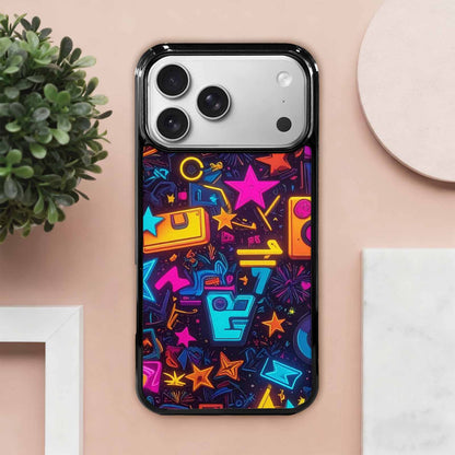 iPhone 17 Pro Max Case — Retro Motif Retro Motifs Ntr Retro, Customized Protective Case