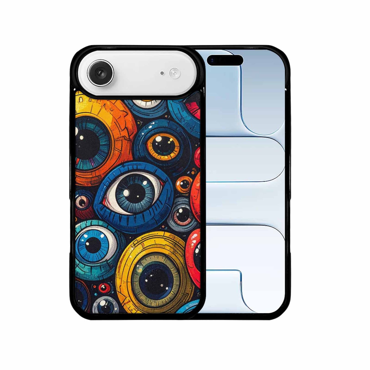iPhone 17 Air Case — Cartoon Eyeballs Cartoon Cute, Unique Phone Case Design