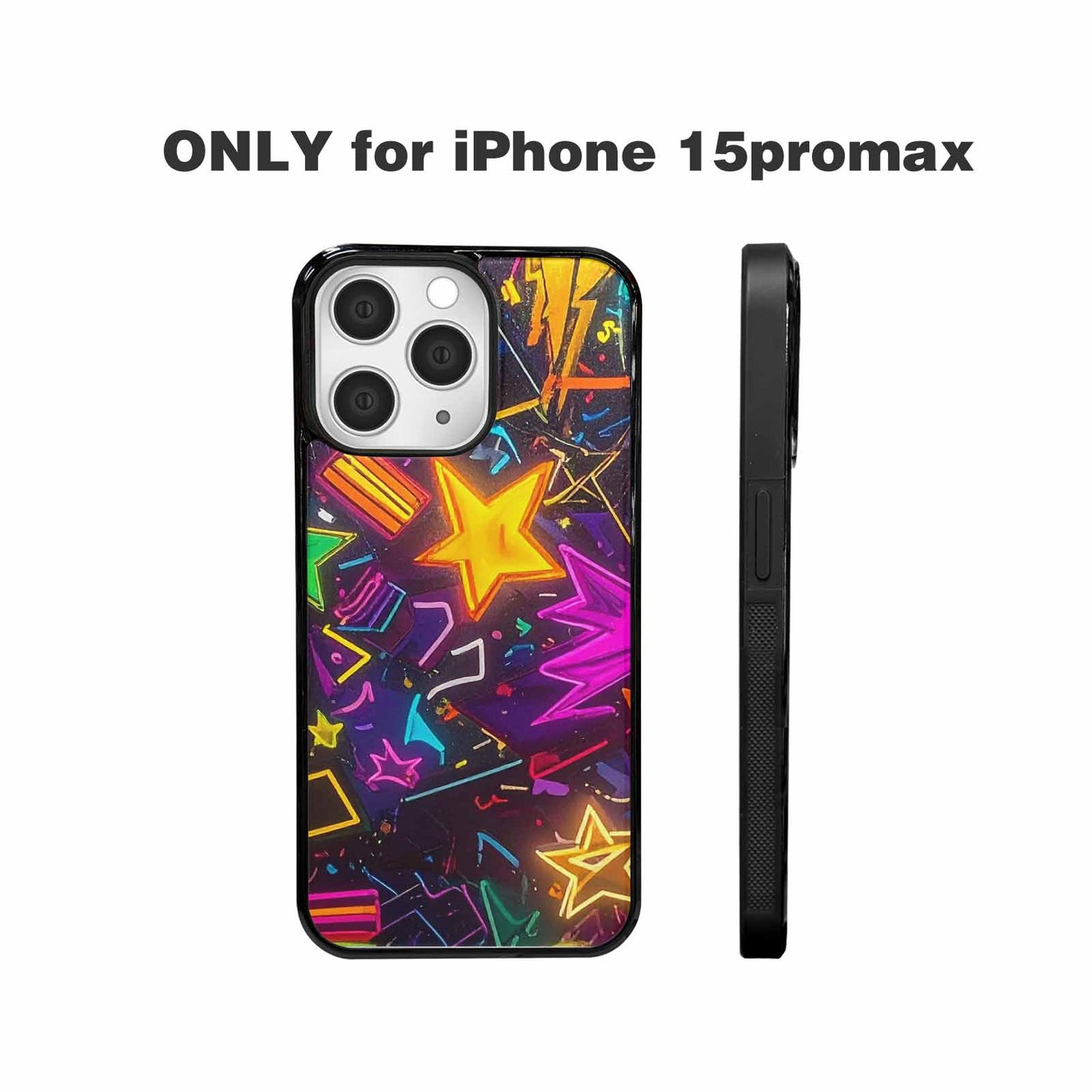 iPhone 15 Pro Max Case — 80s Retro Motif 80s Retro Motifs, Unique Phone Case Design