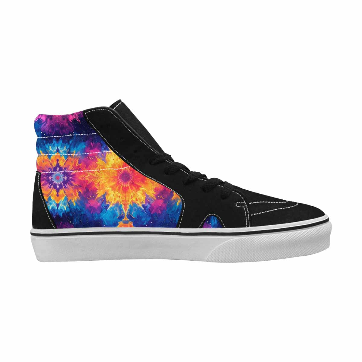WOMEN'S Tie Dye Galaxy High Top Canvas Vivid Sneakers