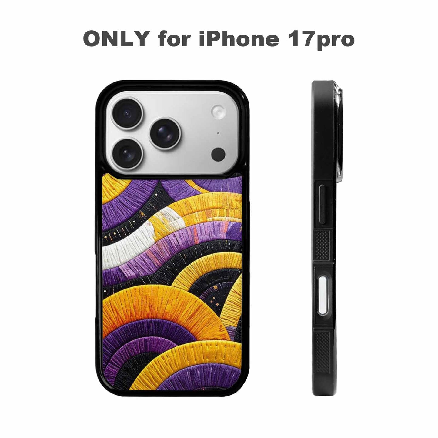 iPhone 17 Pro Case — Vivid Camo Nonbinary Pride Camo, Custom Print Case Cover