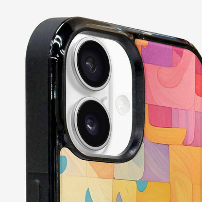 iPhone 16 Plus Case — Color Gradient Fade Pattern Hundreds Of, Personalized Phone Case