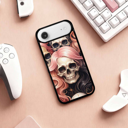 iPhone 17 Air Case — Skull Dark Art Gothic Print Gothic, Personalized Phone Case