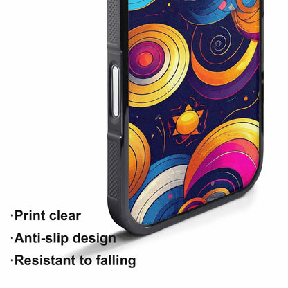 iPhone 17 Pro Max Case — Disco Cartoon Art Pattern Cartoon Cute, Customized Protective Case