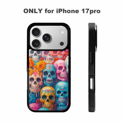 iPhone 17 Pro Case — Sugar Skullsmelting Sugar Skulls Gothic Skulls, Unique Phone Case Design