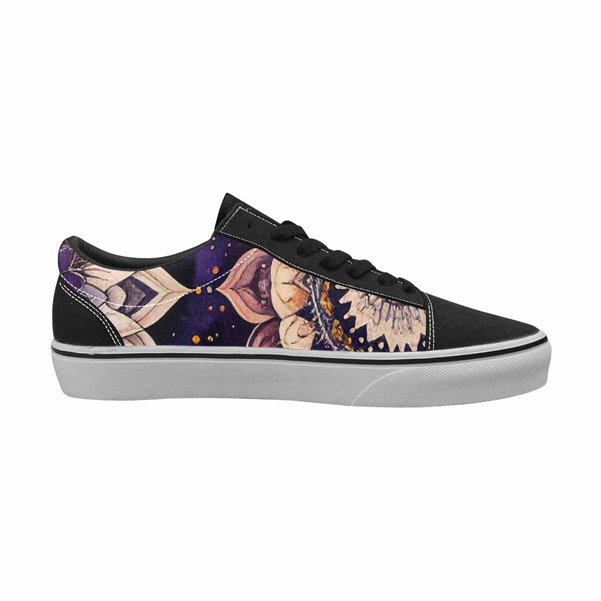 MEN'S Mandala Canvas Lace-Up Y2K Custom Shoes